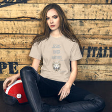 Load image into Gallery viewer, &quot;Jesus Over Haters&quot; Women&#39;s T-Shirt