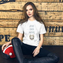 Load image into Gallery viewer, &quot;Jesus Over Haters&quot; Women&#39;s T-Shirt