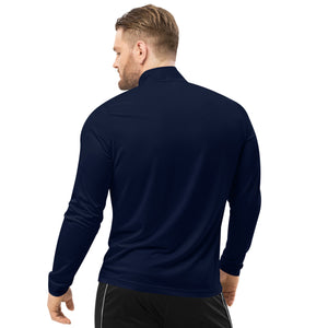 "I Have Faith. All Fear is Defeated." Men's Adidas Quarter Zip Pullover