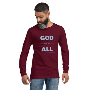 "God Above All" Men's Long Sleeve Shirt